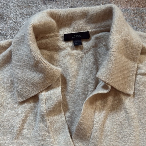 J Crew V-neck, collared sweater - Picture 2 of 7